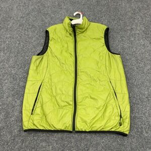 Mountain Equipment Co op Vest Women XL Green Recycled Polyester Quilted Gorpcore